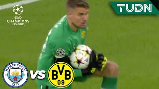 ¡Evita el gol de Haaland! Meyer ataja| Man City 0-0 Dortmund | UEFA Champions League 22/23J2 | TUDN