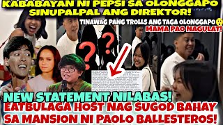 NAYANIG BUONG BANSA😲 EB HOST SUMUGOD SA MANSION NI MAMAPAO MGA TAGA OLONGGAPO SINUPALPAL SI DIREKTOR