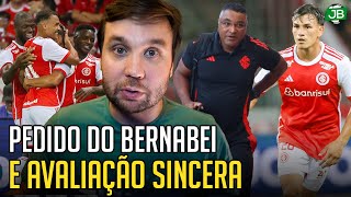 🔴 PEDIDO DO BERNABEI PARA O ROGER, ELOGIOS PARA DOIS JOGADORES E UMA AVALIAÇÃO SINCERA NO VESTIÁRIO