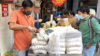 Biggest Shop of Indian Cottage Cheese | Old Delhi's Famous JEERA PANEER ! Indian Street Food