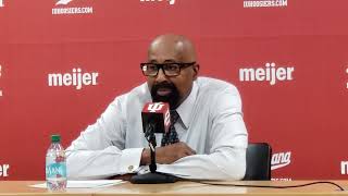 IUBB Postgame Q\u0026A: Head coach Mike Woodson