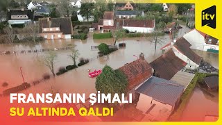 Fransada daşqının fəsadlarına görə yerli əhali təxliyə edilir REUTERS