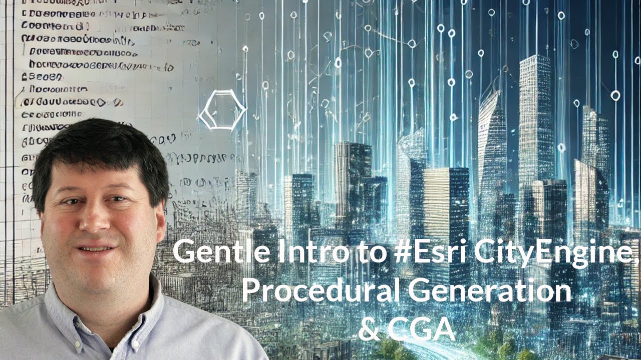 Gentle Intro To Esri Cityengine Procedural Generation Cga Computer