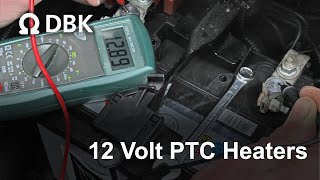 12 Volt PTC Heaters