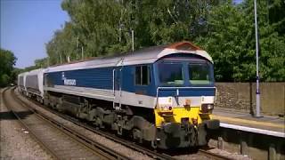 1/9/18 59103 on Diverted Freight Train at Aylesford