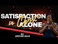 SATISFACTION IN CHRIST ALONE - REV JOSEPHINE NGUUH | 2ND SERVICE