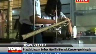 TOPIK ANTV Siswi SMP Temukan BBM dari Limbah Plastik