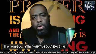 Yahweh ...(The I Am God) ... Night Cap Prayer