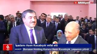 İşadamı Asım Kocabıyık vefat etti