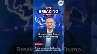 Trump Names Dan Bongino as FBI Deputy Director—Big Changes Ahead! #shorts #donaldtrump #usinsight