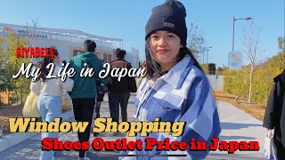 Life in Japan 🇯🇵 Outlet Price in Japan | Nike | Puma | Adidas | Window Shopping | Date with a Friend