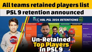 Finally, All teams retained players announced for PSL 9 | PSL 9 retention