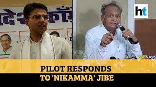 Watch: Sachin Pilot's response to Ashok Gehlot's 'nikamma' jibe