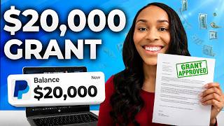 The $20,000 Grant Nobody Is Talking About (APPLY NOW)