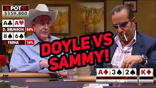 Can Sammy Farha Dodge Bullets vs Doyle Brunson?