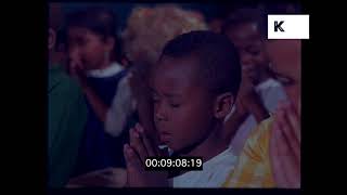 1960s Bahamas School, Local Children in HD from 35mm