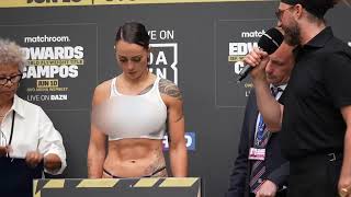 ‘BODY PAINT WEIGH IN’ Cherneka Johnson SHOCKS EVERYONE with O.F OUTFIT | Ellie Scotney MAKES WEIGHT