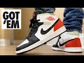 UNION JORDAN 1 MID? UNION RED BLACK TOE MID ON FEET!