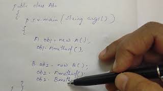 Method Overriding #java Lecture 26