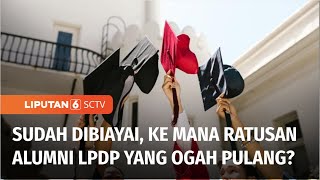 Apa yang Membuat Ratusan Alumni Program Beasiswa LPDP Ogah Balik ke Indonesia? | Liputan 6
