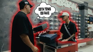 DICIENDOLE A LA GENTE QUE SUS TENIS SON FAKE *PRANK*