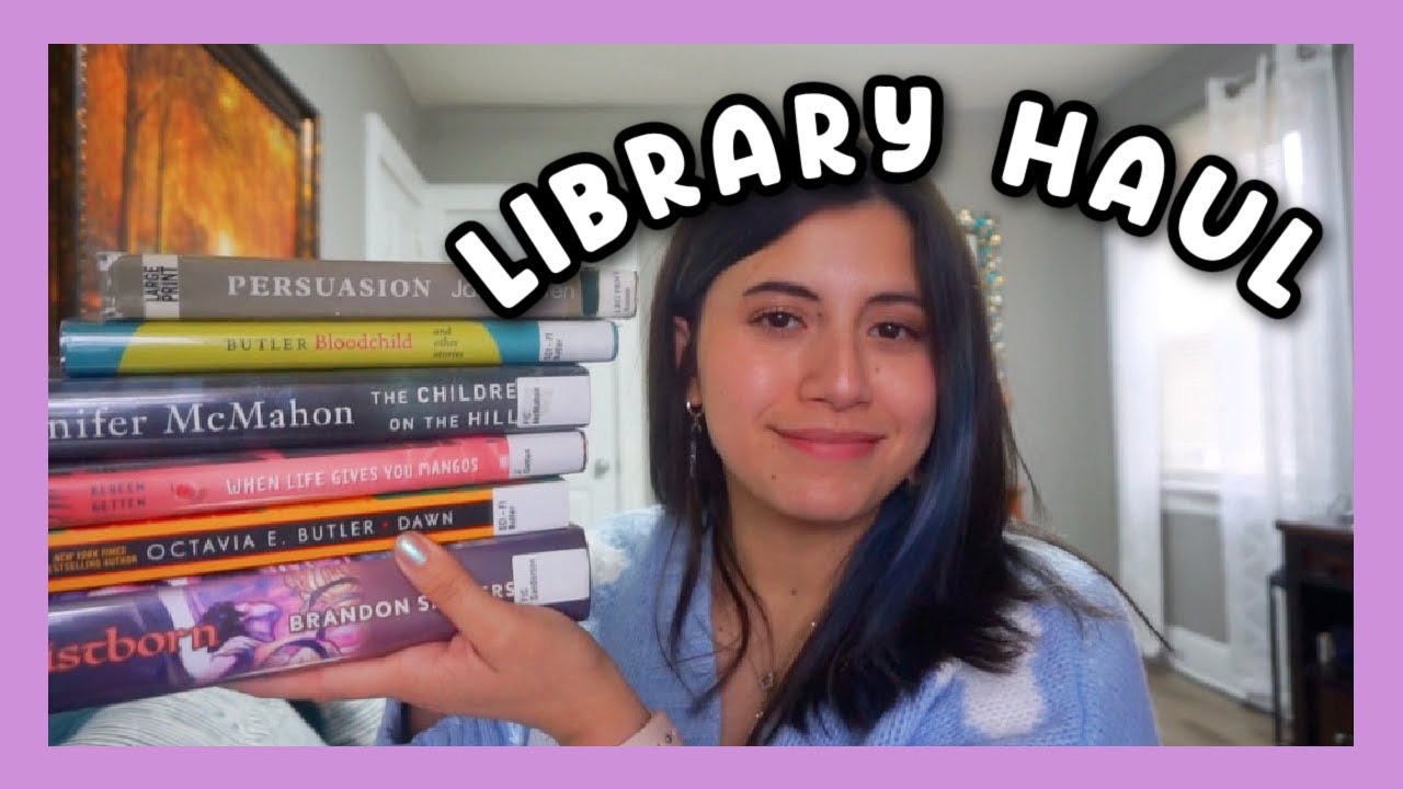First Library Haul Of 2023 Youtube