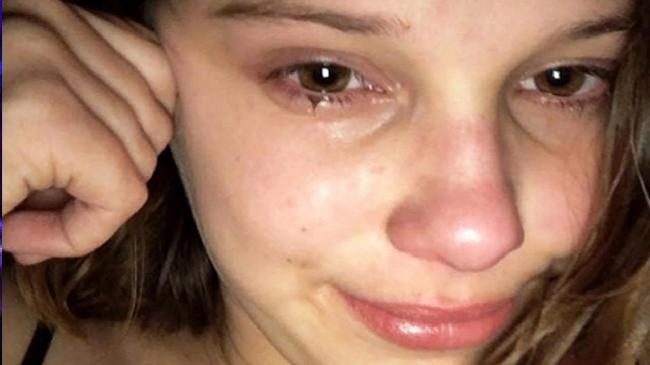 Millie Bobby Brown Crying