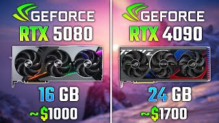 NVIDIA RTX 5080 vs RTX 4090 | Test in 6 Game