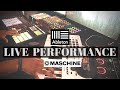 LIVE PERFORMANCE ON MASCHINE MK3 (Finger Drumming), ABLETON PUSH 2 and AKAI APC40