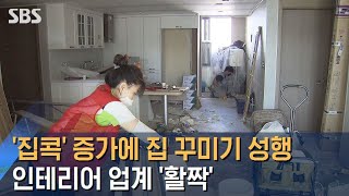 '집콕' 증가에 집 꾸미기 성행…인테리어 업계 '활짝' / SBS