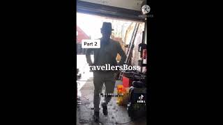 Irish Traveller man dancing 2021 (Travellers Boss)