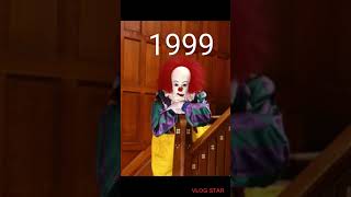 Pennywise over the years 1990-2023 evolution #shorts