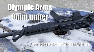 Olympic Arms retro 9mm upper