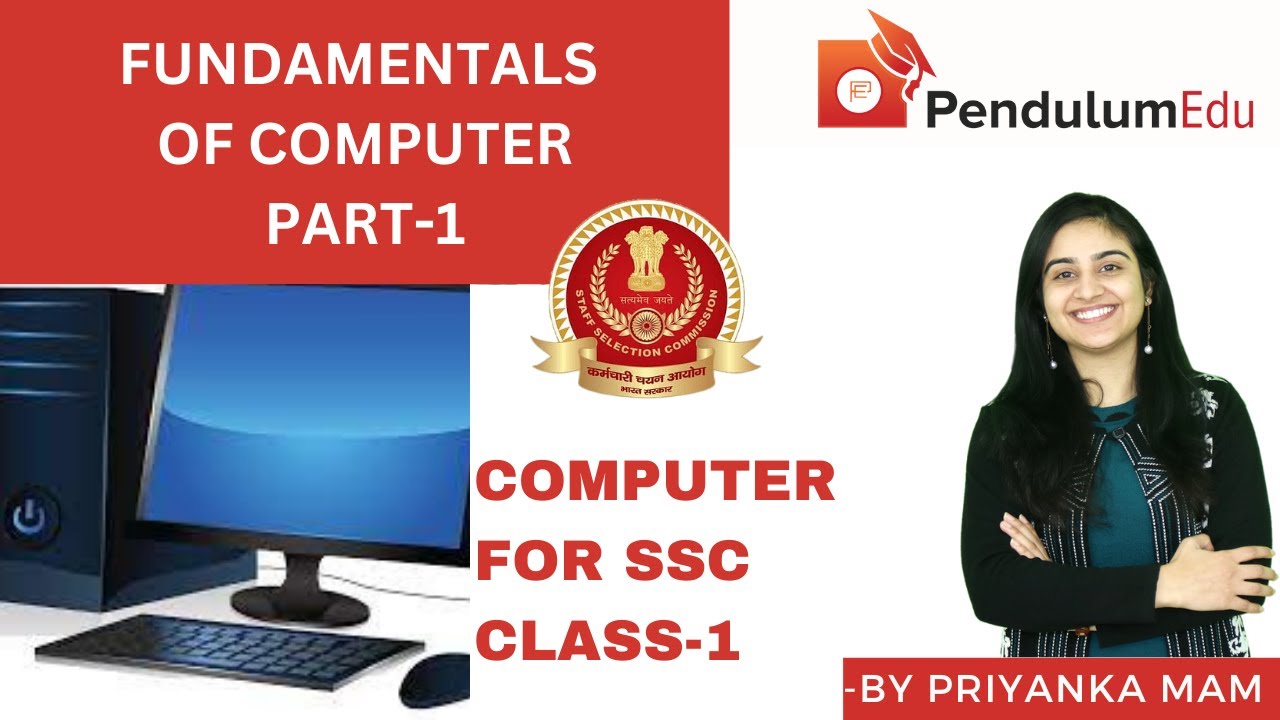 Computer For Ssc Exams Computer Class 1 Fundamentals Of Computer Computer For Ssc Exams Computer Class 1 Fundamentals Of Computer