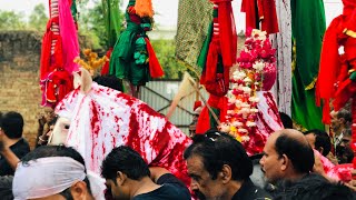 Shahbihe Zuljunah Preparation l Ashoora Procession l Sirsi Azadari 2018