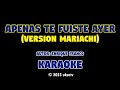 apenas te fuiste ayer mariachi jlg ukortv karaoke