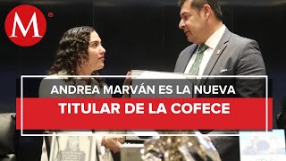 Senado ratifica a Andrea Marván como nueva comisionada presidenta de la Cofece