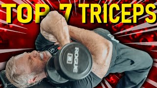 Top "7" Triceps exercises (For BIGGER Arms)