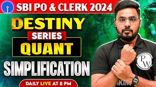 SBI PO \u0026 Clerk Preparation 2024 | Simplification for Bank Exams | Quant by Sumit Sir