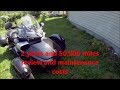 Can-am spyder 50,000 miles  maintenance cost