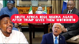 South Africa President Begs Nigerians Again After Receiving WOTOWOTO from America