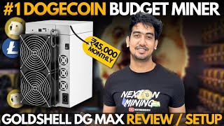 Goldshell DG Max Review \u0026 Setup | Should you buy? 🔥 Crypto Mining India #bitcoinmining #goldshell