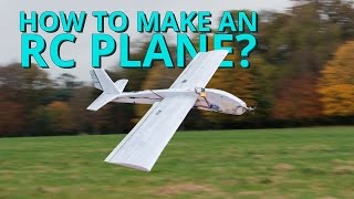 How to make a styrofoam RC airplane yourself | homemade low cost project