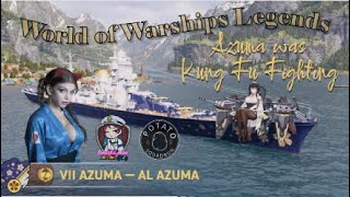 Azuma was Kung Fu fighting (WoWs Legends)