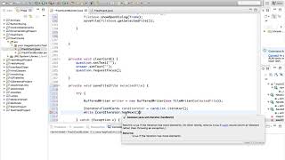 054 Java Swing Application Flash Card Part 4