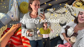 knitting podcast episode 1 | yappin about WIPs, future projects, yarn, & my love for knitting :)