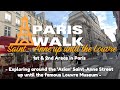 Pre-Olympic Paris! The 'Asian' Street in the Heart of Paris & Walk towards the Louvre Museum!