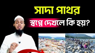 স্বপ্নে সাদা পাথর দেখলে কি হয় জানেন? || মুফতি মুহিব্বুল্লাহ আল হানাফী।