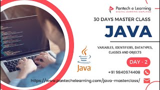 DAY 2 Java variables – Identifiers , Datatype,Classes and Objects | 30 Days Java Master Class