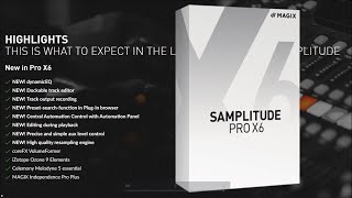 Magix Samplitude Pro X6 - Testing new features !